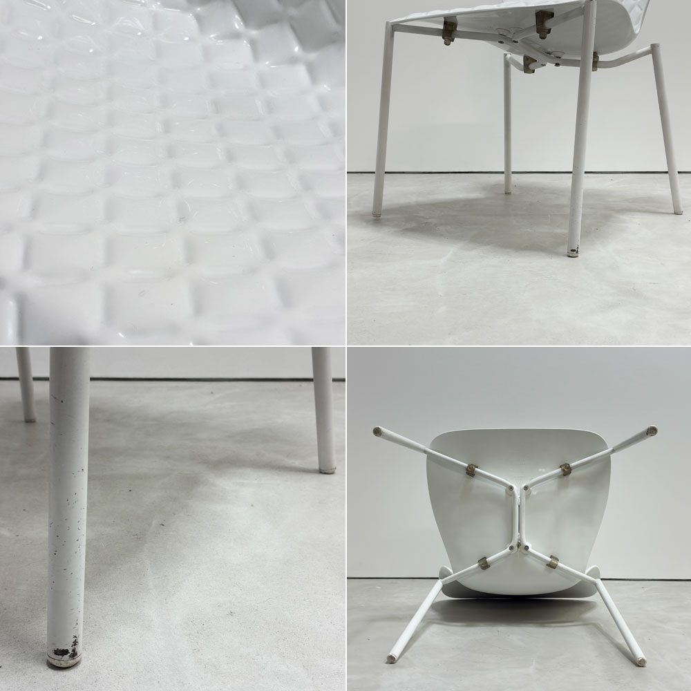 デパドヴァ De Padova ラベンハム LAVENHAM スタッキングチェア ホワイト パトリシア・ウルキオラ A ●