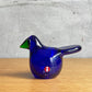 イッタラ iittala バーズバイトイッカ Birds by Toikka コバルトｘグリーン 2015年 131/1000 イッタラバード オイバ・トイッカ SCOPE別注 箱・テキスタイル付き ♪