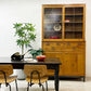 トラックファニチャー TRUCK FURNITURE ガット カップボード GATTO CUPBOARD オーク無垢材 キッチンボード 食器棚 W120 定価：￥649,000- ●