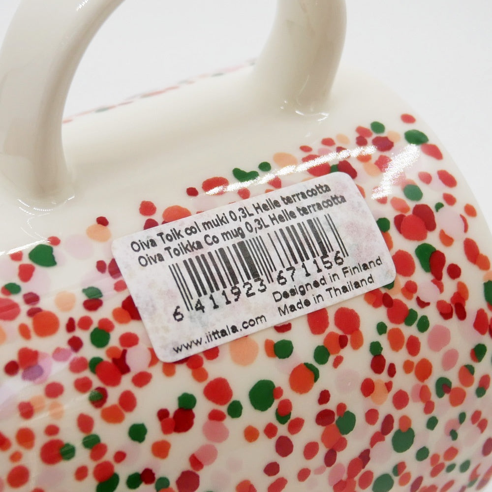 イッタラ iittala ヘレ Helle マグカップ トーキョーエディション 限定カラー テラコッタ オイバ トイッカ Oiva Toikka 北欧食器 未使用品 ●