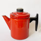 フィネル FINEL ペフトーリ Pehtoori エナメルコーヒーポット Sサイズ 0.7L レッド アンティ・ヌルメスニエミ フィンランド 北欧ビンテージ ★
