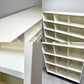 トラックファニチャー TRUCK FURNITURE ラボラトリーシェルフ LABORATORY SHELF ラワン x スチール 食器棚 飾り棚 うづくり加工 ホワイト 定価￥267,000- ●