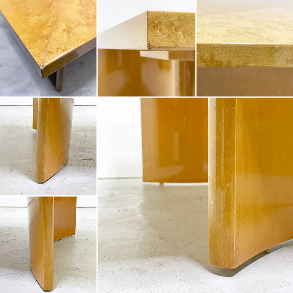 IDC大塚家具 OTSUKA スプレンダー SPLENDOR バーズアイメープル ローテーブル コーヒーテーブル センターテーブル ナチュラル モダン ●