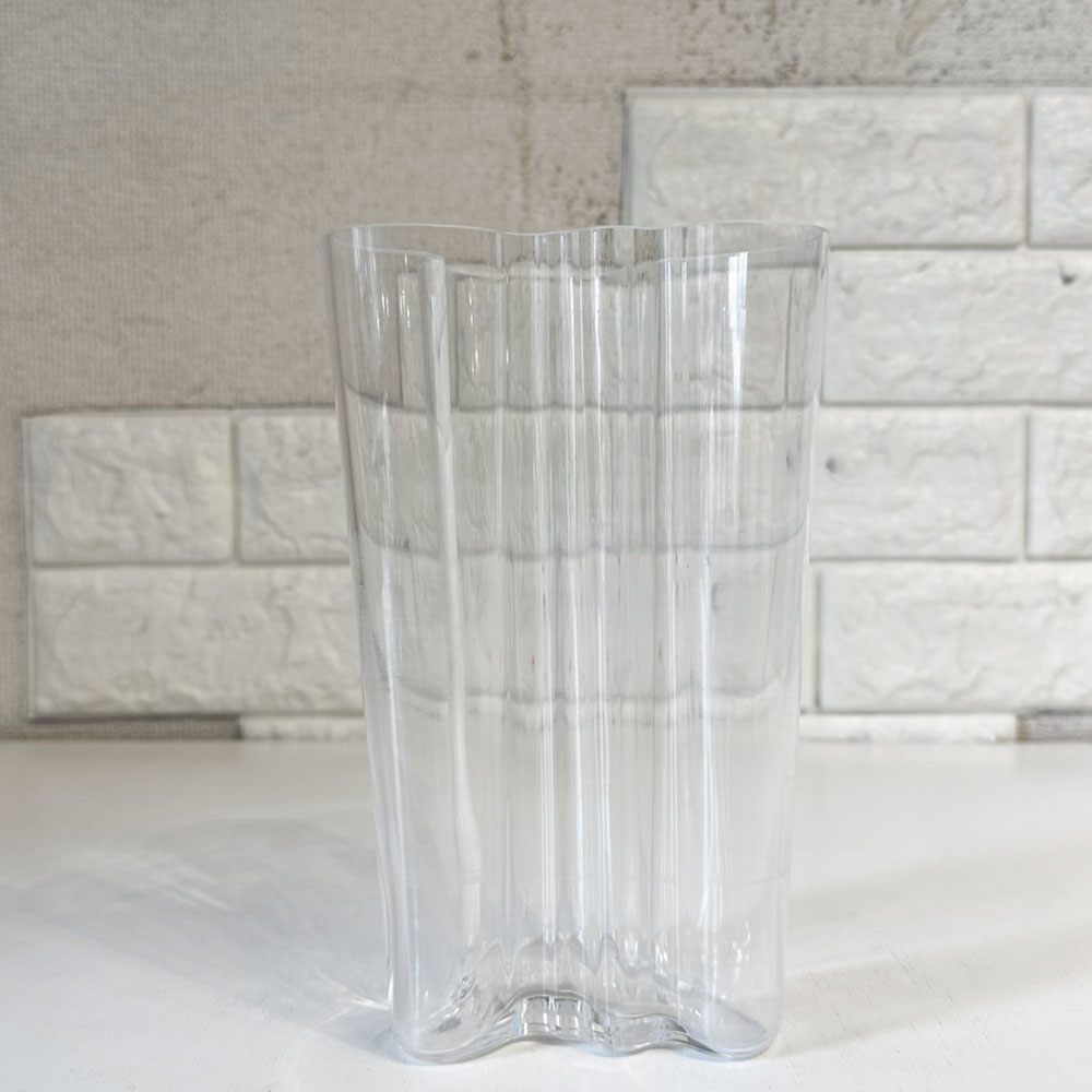 イッタラ iittala アルヴァ・アアルトコレクション Alvar Aalto Collection ベース H200mm クリア 北欧雑貨 ◎