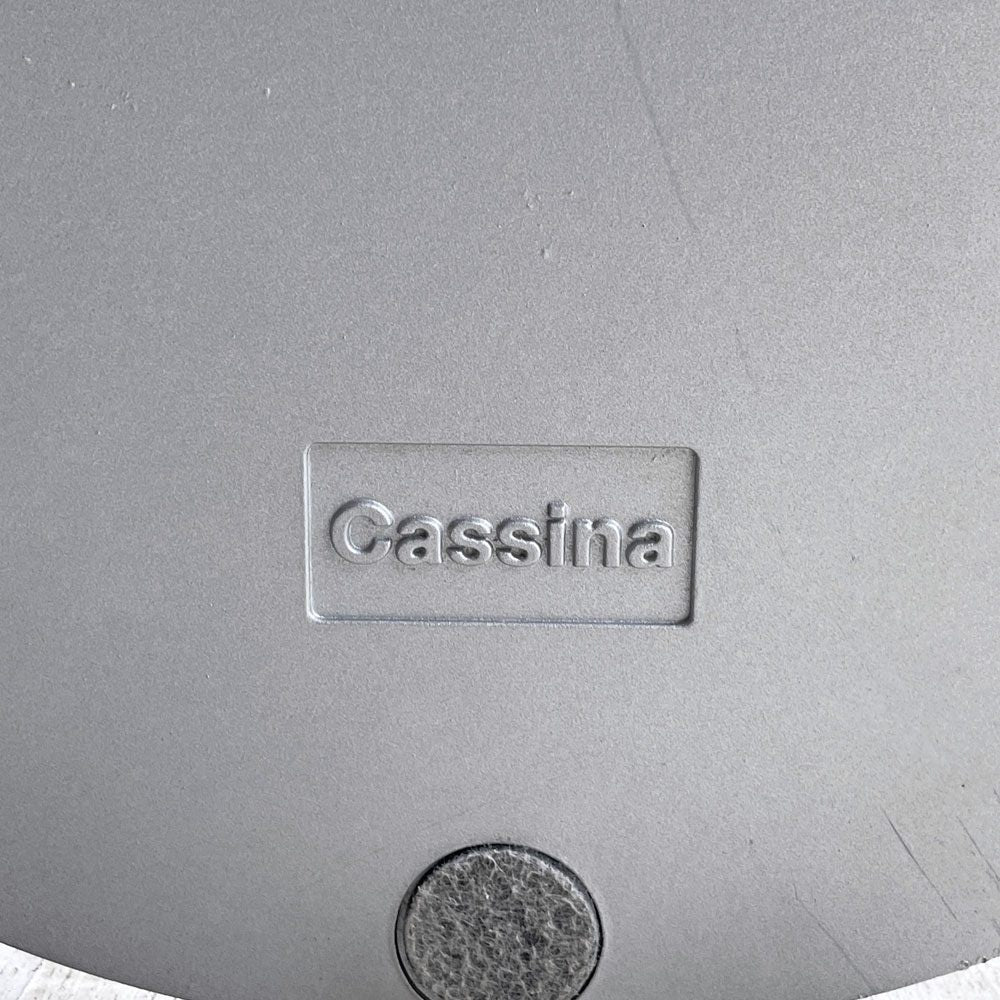 カッシーナイクスシー Cassina ixc. 252 オンオフ ON-OFF サイドテーブル アルミニウム ピエロ・リッソーニ イタリアモダン 廃番 定価約15万円 ♪