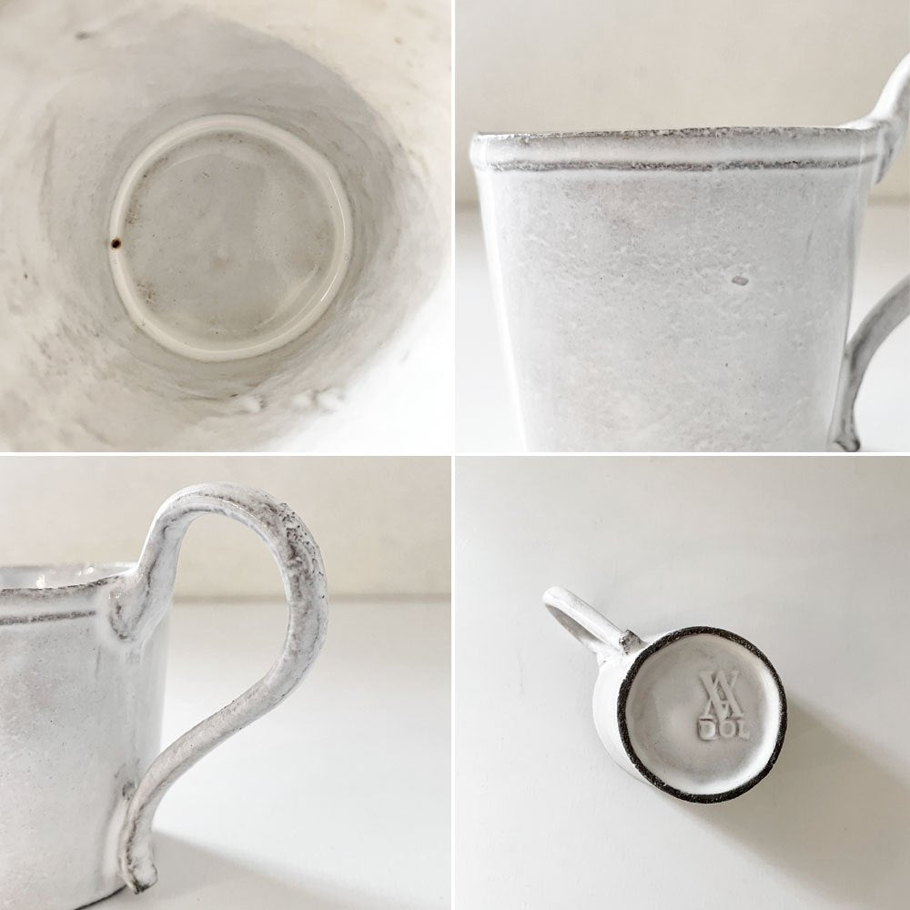 アスティエ・ド・ヴィラット ASTIER de VILLATTE シンプル SIMPLE ティーカップ H8.5cm フランス 定価￥22,770- ◎