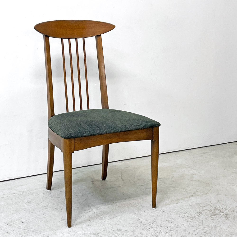 ブロイヒル Broyhill スカルプトラ Sculptra ダイニングチェア ウォールナット USビンテージ vintage ミッドセンチュリー C ●