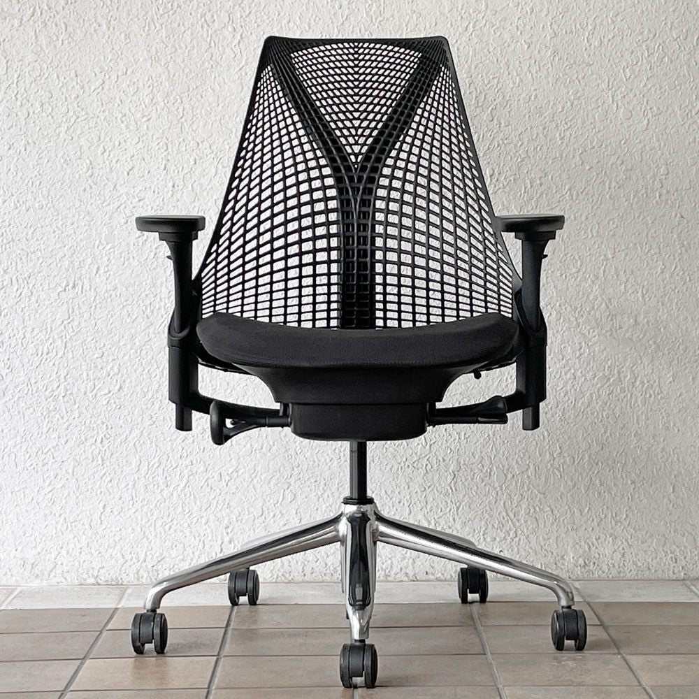 ハーマンミラー HermanMiller セイルチェア SAYL Chair サスペンションミドルバック アジャスタブルアーム 2024年製 イヴ・ベアール ◇