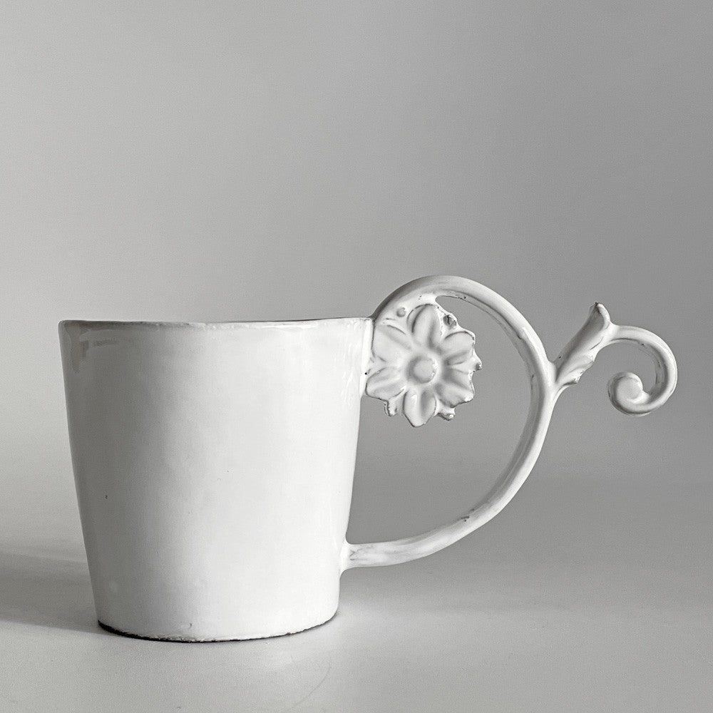 アスティエ・ド・ヴィラット Astier de Villatte エミリー EMILIE コーヒーカップ W15 D7.5 H8.5 cm 陶器 フランス 雑貨 ■